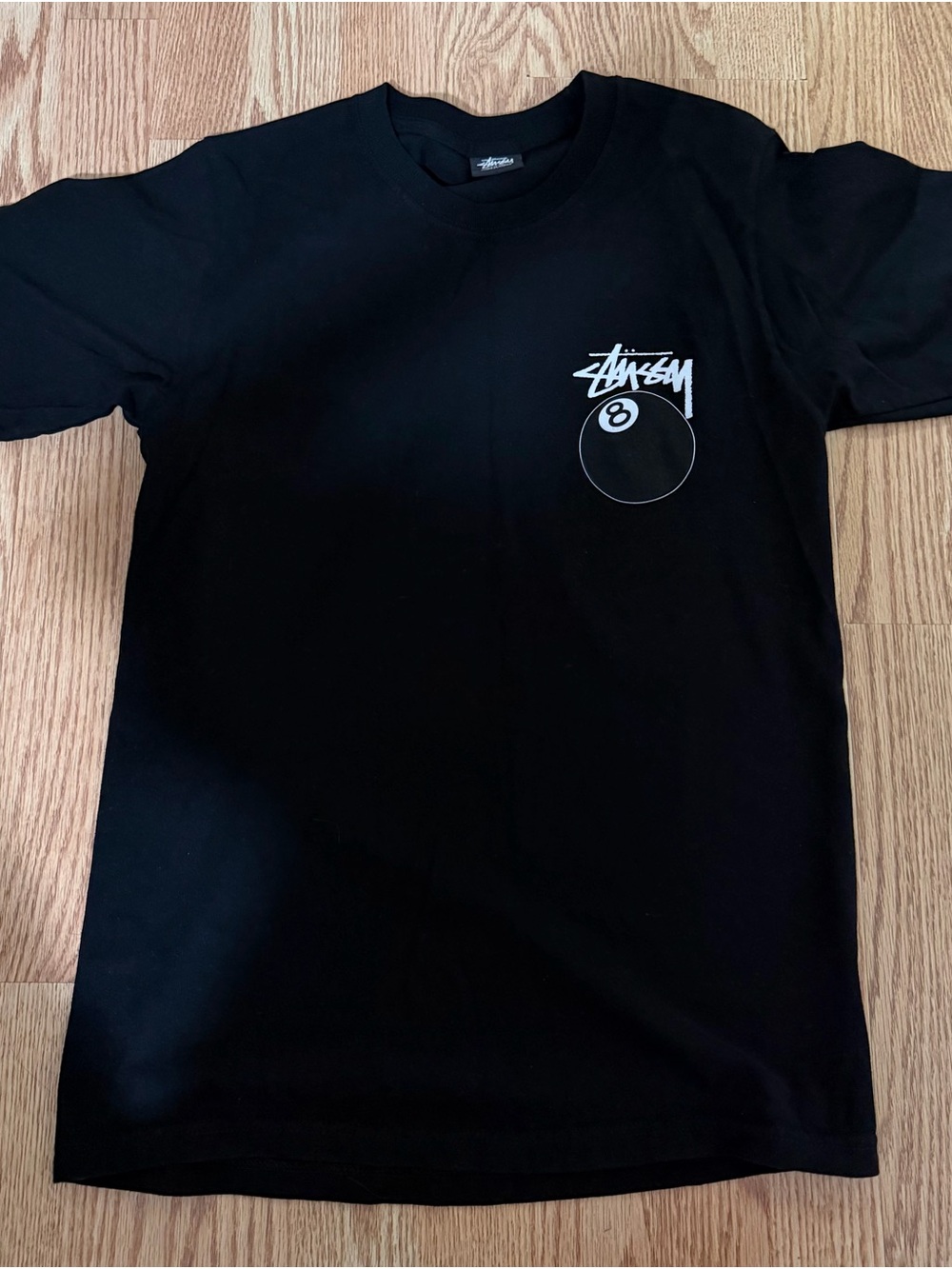 Stussy Black 8ball Tee